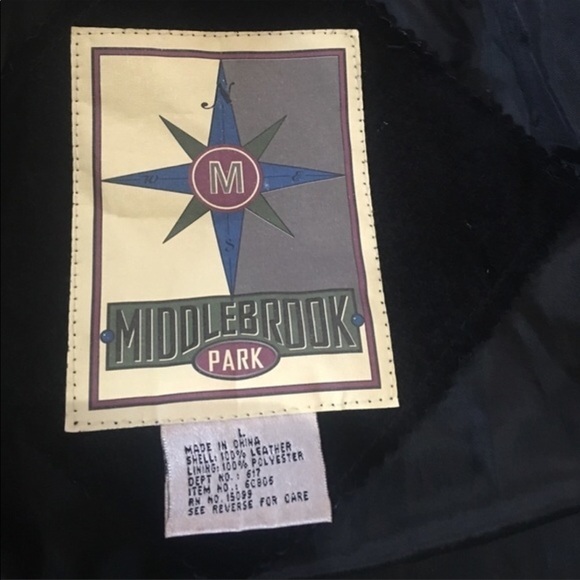 MidddleBrook Park suede  zip closure jacket - Picture 3 of 6